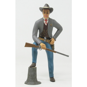 Plastikmodell - ATLANTIS Models Figur 1:8 US Marshal Wyatt Earp Figurenmodellbausatz - AMCP278